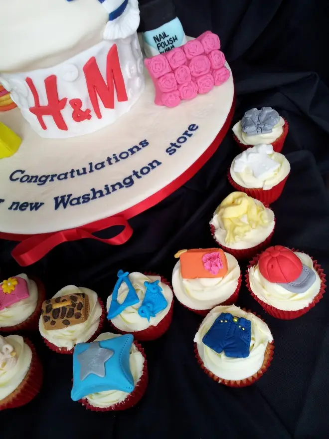 H&M New Store Celebration Cupcakes