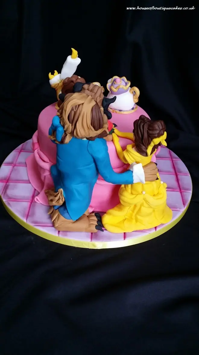 Beauty and the Beast Disney Themed Cake